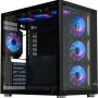 Cold Power Atx 7 * Argb Sessiz Fan Temper Cam Gaming Rgb Kontrolcüsü ve Uzaktan Kumanda Kasa