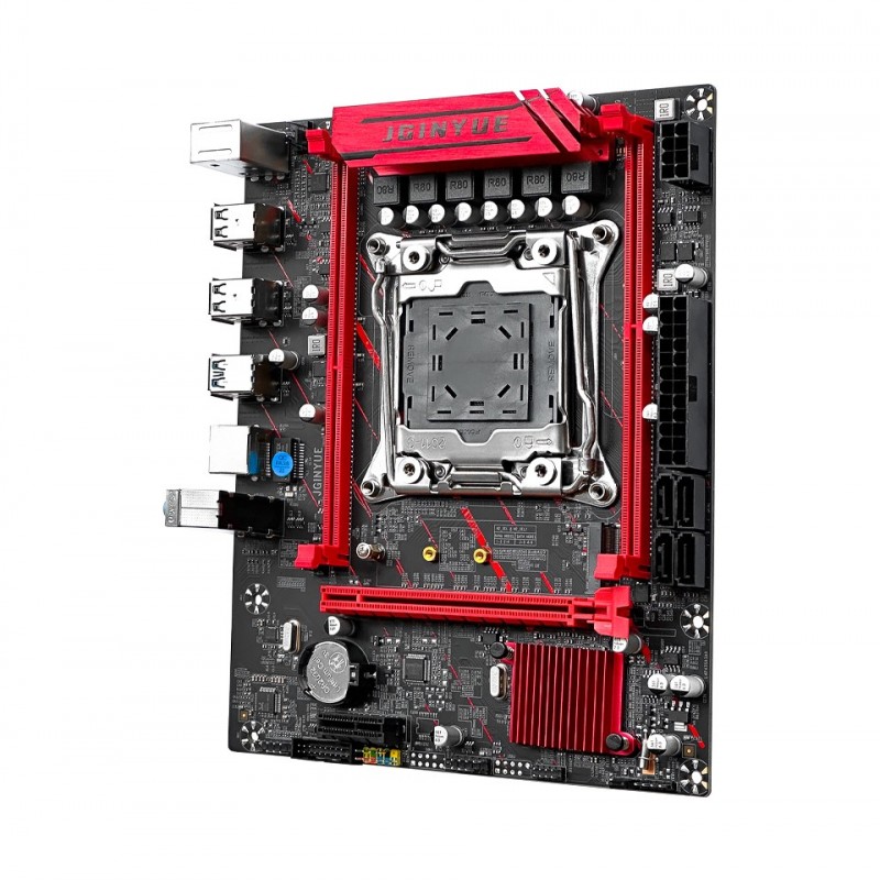 Jginyue X99M-H D4 Ddr4 2666 Mhz M.2 Nvme 2011-3 Soket M-Atx Anakart