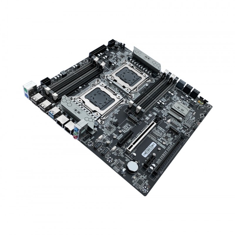 Jginyue X79 D8 Ddr3 1866 MHZ(512GB) Çift M.2 Sata 3.0 USB 3.0 Çift Işlemci Destekli 2011 Soket E-Atx Anakart