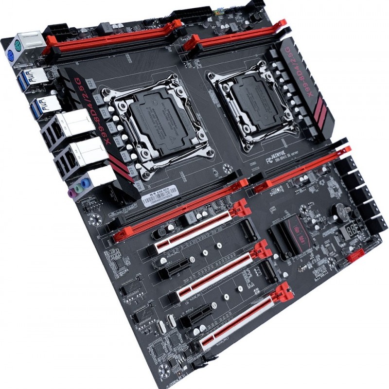 Jginyue Dual Intel Xeon E5 2682V4 2.5 Ghz 40 MB Cache + Jginyue 8d4 Dual Soket Anakart + Coldpower L4X1 Cpu Fan + 64 GB Ddr4 Ecc Ram Combo