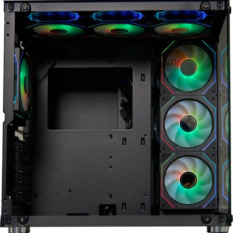 Cold Power Coldpower Seaview 7x Argb Sessiz Fan Temper Cam 750 Watt 80 Bronze Güç Kaynağı E-Atx Gaming Kasa