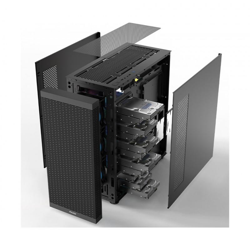 DB Unique Storage 12XHDD 2xssd Port Xeon 2673V4 Çift Işlemci 80 Çekirdek 1 Tb M.2 Nvme 128 GB Ddr4 Ecc Ram 1000 Watt 80+ Gold Psu