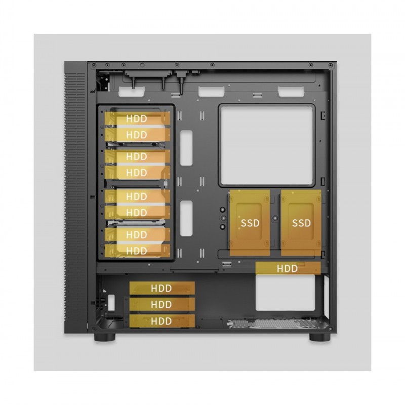 DB Unique Storage 12XHDD 2xssd Port Xeon 2673V4 Çift Işlemci 80 Çekirdek 1 Tb M.2 Nvme 128 GB Ddr4 Ecc Ram 1000 Watt 80+ Gold Psu